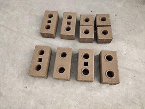 [Hot Item] High Quality TF2-25 Semi Automatic Clay Interlocking Brick Machine Supplier Compressed Earth Block Machinery in Columbia