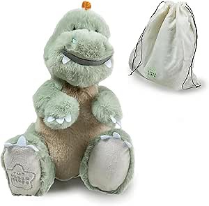 Dinosaur Soft Toy - Dinosaur Super Soft Plush Toy - Green Dinosaur - Stuffed - Dino - Dinosaur Toys for Boys Girls Him Her