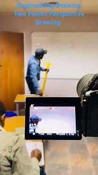 Two Points Perspective Drawing Task