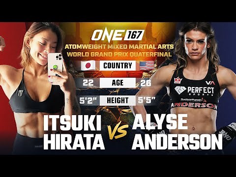 Women’s MMA Firefight 🔥 Itsuki Hirata vs. Alyse Anderson | Full Fight