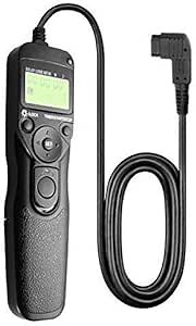 Amazon.com: Foto&Tech LCD Timer Shutter Release Remote Control Cord (Compatible with Alpha A99 A77 A65 A58 A57 A350 A500 A560 A580 A700 A850 A900, SLT A57 A37 A55 A65) : Electronics