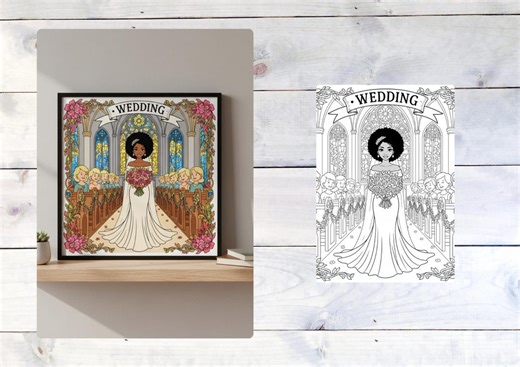 Coloring Pages of Empowering African American Women - Etsy