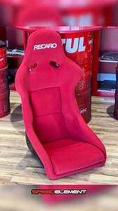 Recaro Pole Position in Velour Red ❤️ IN STOCK. Features Fiberglass...