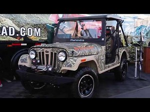 SEMA 2018: Mahindra's Camo-Themed Roxor Off Roader