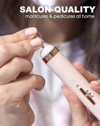 Finishing Touch Flawless Salon Nails Kit, Electronic Nail File and Full Manicure and Pedicure Tool for more informaition and order whatsapp at 0321-2762094 | Beyond Style