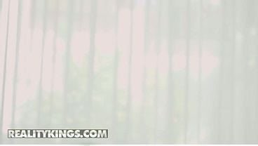 REALITY KINGS - Sexy MILF Anna Polina Finds A Used Condom Then Shows Her Man Who Owns His Cock