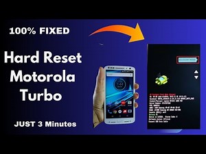 How to Hard Reset/Factory reset | Motorola Droid Turbo 2 | Hard reset motorola phones