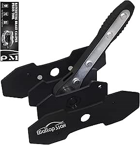 Brake Caliper Compression Tool 360°Adjustable Brake Caliper Compressor Press Tool By GallopMax - Ratcheting Brake Caliper Piston Spreader Tool - Black