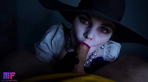 Lady Dimitrescu will fuck you&period; Cosplay&period; Resident Evil Village&period;