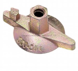 [Hot Item] Scaffolding/Scaffold Construction Drop Galvanized Swivel Nut Anchor Nut Tie Rod Nut Square Round Nut Formwork System Cast Iron Wing Nut China Building Material