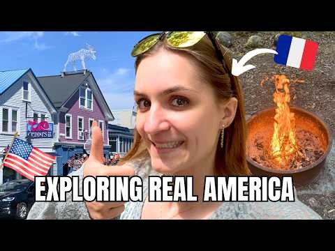 A FRENCH GIRL in MAINE | Camping & Hiking in Acadia National Park, Bar Harbor, Temperatures are DOWN