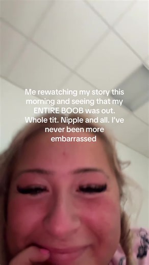 That Awkward Moment When Your Whole Tit is Out 🙈