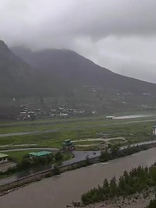 View of plane take off in summer at Paro international airport Bhutan 🇧🇹 | PrimePost 360