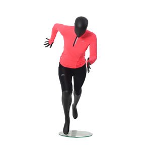 [Hot Item] Fashion Running Sport Clothing Store Window Display Female Running Athletic Mannequin Dummy