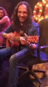 Some music time in the break of filming Derana star city program ......... | Sangeetha Weeraratne