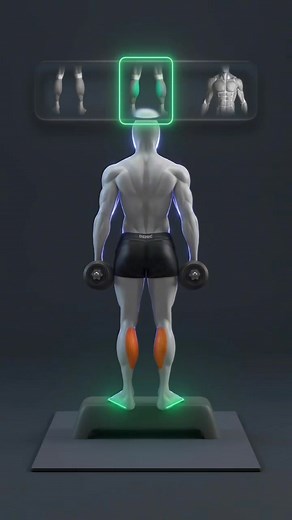 Full Calf Workout - The Foot Position Trick You Need #bodybuilding #tranding | Akki vlog fitness