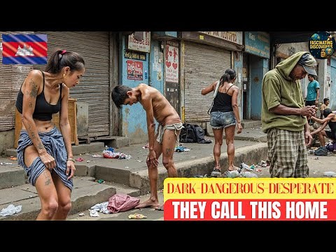 Life in Cambodia’s DARKEST City – Surviving the POOREST Streets of Siem Reap – Travel Documentary