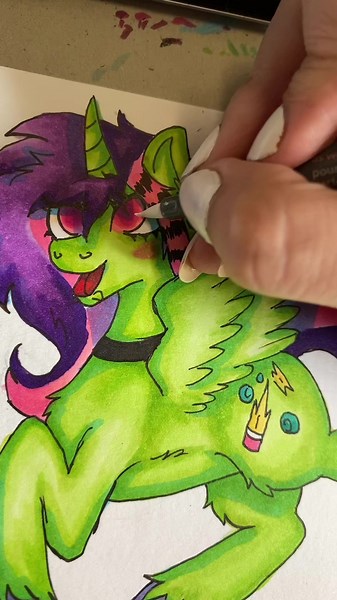 Comment me ur artfight especially if u have pony ocs!! ^^ (Artfight attack for @💿🫧hemck🫧💿 !!) #mlp #artfight #artfight2024 #art #artist #illustration #oc #mylittlepony