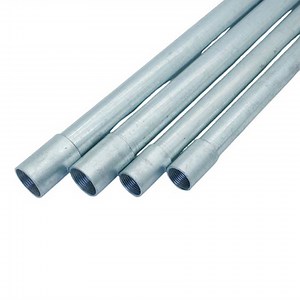 [Hot Item] Galvanized Outdoor Utility Metal EMT Electrical Cable Wiring Raceway Embedded Grounding Industrial Mining Conduit