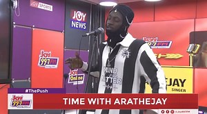 Chale the Arathejay guy is simply talented! #ThePush #ShowbizAtoZ #JoyEntertainment | Kwame Dadzie