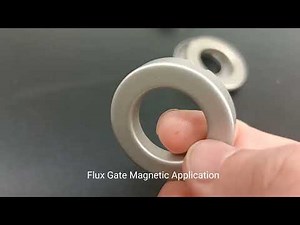 Mu-metal Shell Electronic Power Transformer for Flux Gate