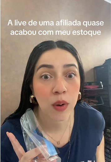 Live de afiliada quase acabou com meu estoque — como funciona