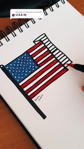 How to Draw the Flag of USA - Step by Step Guide