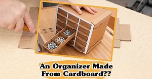 You know how plywood is becoming a luxury item? Well, what if you could make something from all those boxes that get dumped at your door? | John Heisz - I Build It