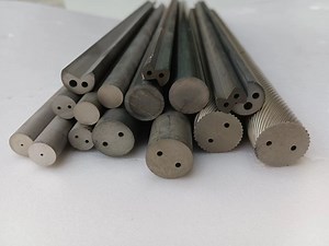 [Hot Item] High Quality Tungsten Carbide Blank Round Bars Rod with One Straight Coolant Hole