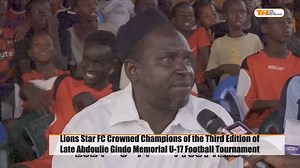 8.6K views · 118 reactions | Lions Star FC Crowned Champions of the Third Edition of Late Abdoulie Gindo Memorial U-17 Football Tournament | The Fatu Network | Facebook
