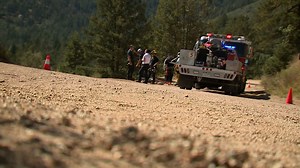 Vehicle that rolled 500 feet off Gold Camp Road recovered after 5-hour extraction | KRDO