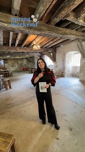 Lifetime festival president, Janina Ramirez is delighted to be back in her favourite place and at Gloucester History Festival #GlosHistFest25 @drjaninaramirez | Gloucester History Festival