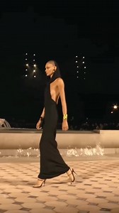 Binx Walton walking at Saint Laurent spring/summer 2023. . . . . . . . . . . . #binxwalton #saintlaurent #spring #summer #2023 #ysl #paris #parisfashionweek #pfw #runway #runwaymodel #walk #fashion #fashionshow #fashionmodel #hf #highfashion #reels #moda | Style Revolver