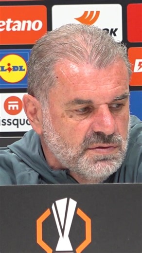 Ange Postecoglou on Bodo/Glimt having injuries and suspensions and Patrick Berg missing... "Missing Patrick Berg is a loss but has always been what they do as a team rather than individuals because over the last five years they have sold a lot of players and the team has always been consistent." #COYS #THFC | Chris Cowlin