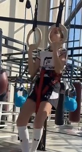 Gymnastics Forza rings system pull up and dips workout. #pullups #chinupbuttercup #pullupchallenge #Trazioni #dips #piegamenti | Gymnastics Forza