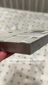 This shower design is not only beautiful but functional as well. It...