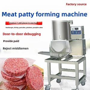 [Hot Item] Complete Hamburger Line for Middle East Market Hamburger Forming and Coating Processing Line