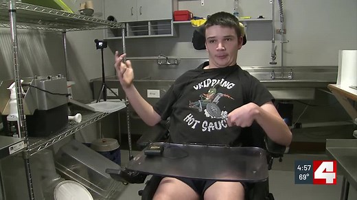 Teen with cerebral palsy becomes entrepreneur with ‘Crippling Hot Sauce’ company