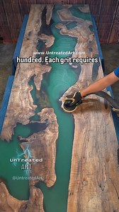 Spalted Maple Dining Table pt. 7 Trim cuts & final sanding ⚡🔥🌊 #UntreatedArt | UnTreated