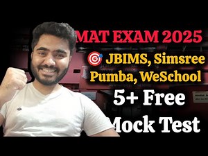 MAT 2025 Free Mock Test: Your Gateway to MBA Success!