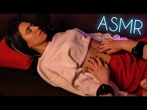 💎 Whispered ASMR Belly Light Touch and Tingly Scratching