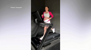 Pregnant woman trains in hope of 'quick' delivery, can't cope with reality