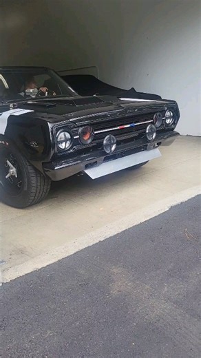 This 440 powered GTX is bad in black. This beast is designed and built for spec racing and is being enjoyed by one of @socalclassic customers. Love to see what @rrobertbbrown the builder creates next. Oh, those noises coming out of that side exhaust! #gtx #Plymouth #mopar #moparnation #plymouthgtx #moparornocar #hotrod #racecar #prostreet #musclecarsdaily #classiccarsdaily #classics #streetmachine #streetbeast #trackcar #americanmusclehd #hotrodding | So Cal Classic Car Storage