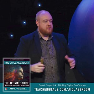 Are you ready for ✨ true innovation✨ in education? 📘 teachergoals.com/aiclassroom Educators will have a vital role to play in the rapidly emerging artificial intelligence revolution. Humanity and technology are teaming up to unleash a brand-new world of possibilities filled with groundbreaking advances that will allow us to reimagine teaching and learning! 👉 Grab your copy of The Ai Classroom by Dan Fitzpatrick, Brad Weinstein, and Amanda Fox today! Your future awaits #aiclassroom | TeacherGoa