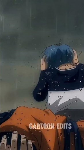 Trunks crying when Gohan is dead #dragonball #cartoonedits #anime #shorts