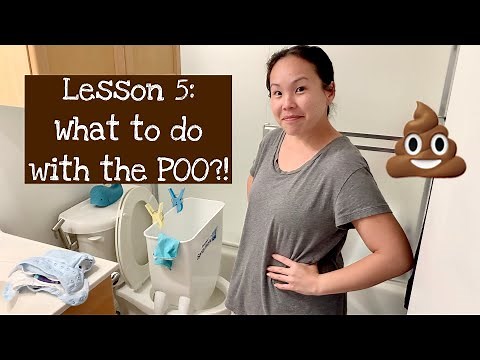 Cloth Diapering for Beginners: Lesson 5 - What to Do With the POO?!
