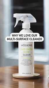 Take on any dirty job with the Modere Multi-Surface Cleaner – an all-purpose formula that is versatile enough for every room. 🫧 With natural baking soda and plant-derived surfactants, you can effectively clean hard surfaces, upholstery and everything in between. 🌿 Learn more: https://bit.ly/3Xr97OF #Modereau #MultiSurfaceCleaner #HolisticHealth #CleaningProducts | Modere Australasia