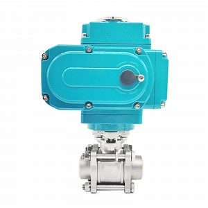 [Hot Item] 1000wog 24VDC/220VAC Electric Butt Weld Ball Valve