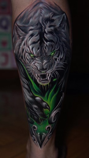 Realistic Tiger Tattoo Art by Legend Ink