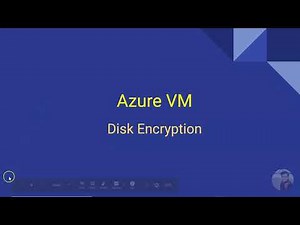 Azure VM Disk Encryption